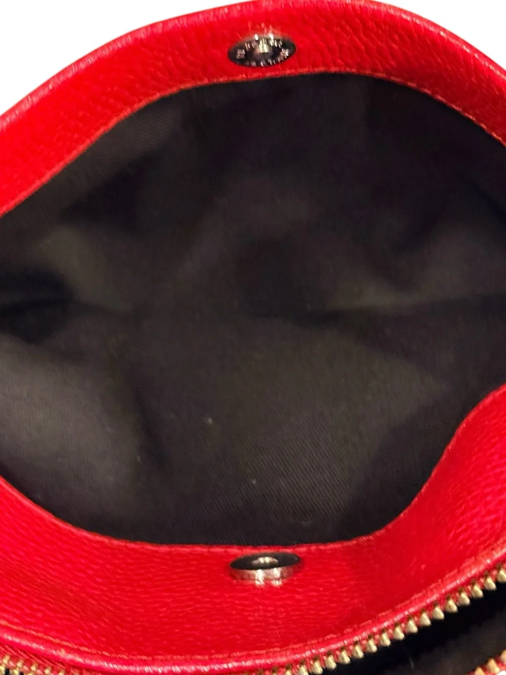 Rebecca Minkoff Red Pebbled Leather Crossbody Bag